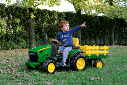 John Deere Heavy Duty RC s prikolicom i daljinskim 12V