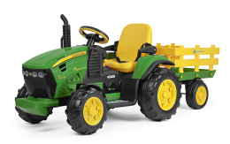 John Deere Heavy Duty RC s prikolicom i daljinskim 12V